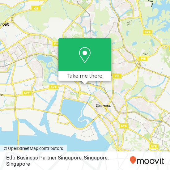 Edb Business Partner Singapore, Singapore map
