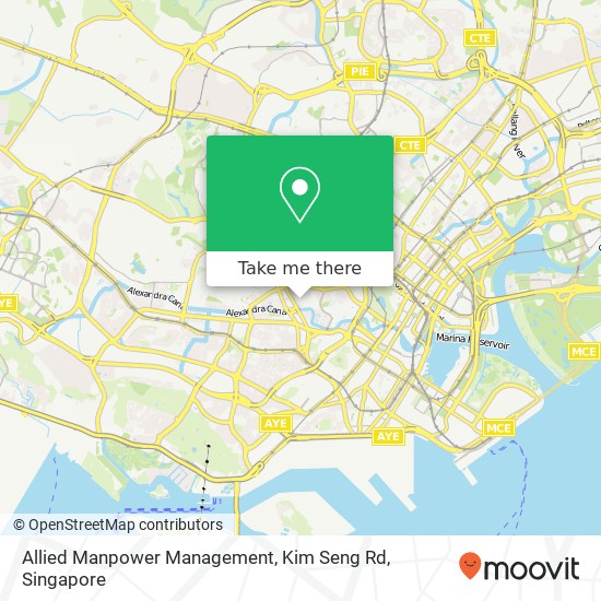 Allied Manpower Management, Kim Seng Rd地图