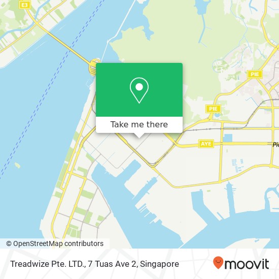 Treadwize Pte. LTD., 7 Tuas Ave 2地图