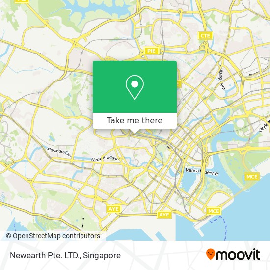 Newearth Pte. LTD. map