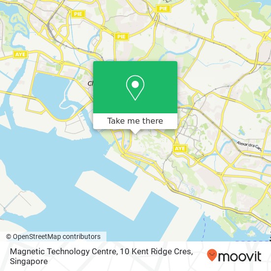 Magnetic Technology Centre, 10 Kent Ridge Cres地图