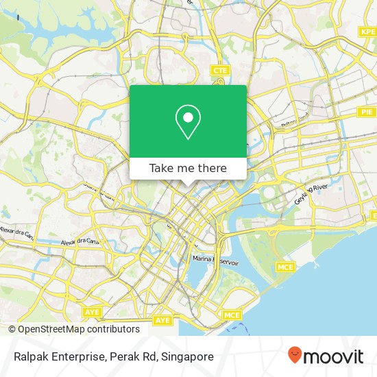 Ralpak Enterprise, Perak Rd map