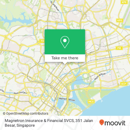 Magnetron Insurance & Financial SVCS, 351 Jalan Besar map