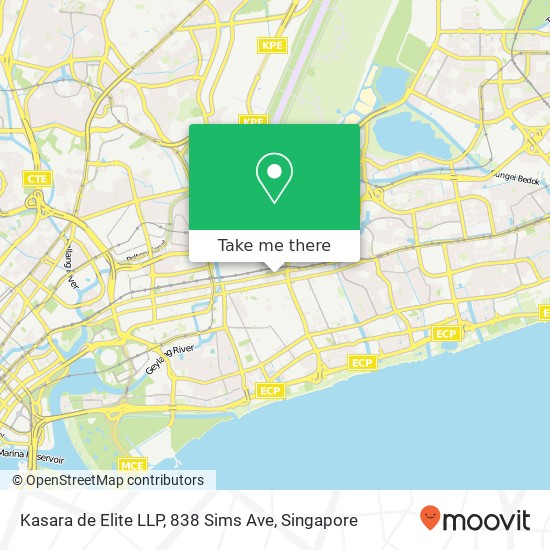 Kasara de Elite LLP, 838 Sims Ave地图