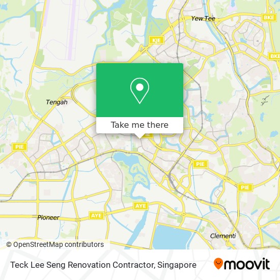 Teck Lee Seng Renovation Contractor地图