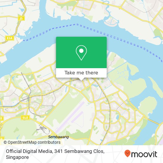 Official Digital Media, 341 Sembawang Clos map