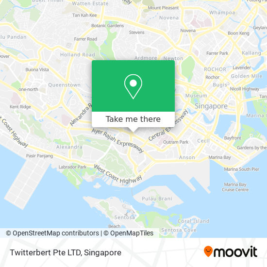 Twitterbert Pte LTD map