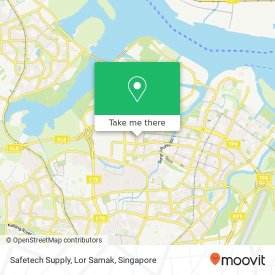 Safetech Supply, Lor Samak map