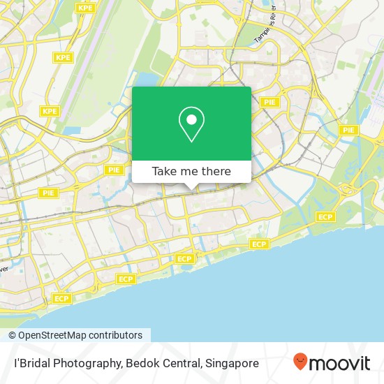 I'Bridal Photography, Bedok Central map