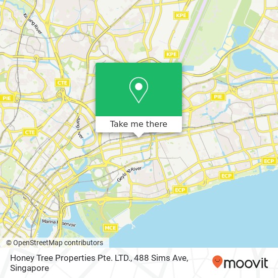 Honey Tree Properties Pte. LTD., 488 Sims Ave map