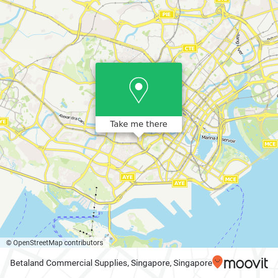 Betaland Commercial Supplies, Singapore地图