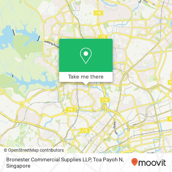 Bronester Commercial Supplies LLP, Toa Payoh N地图