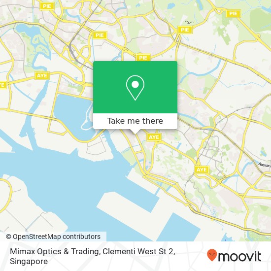 Mimax Optics & Trading, Clementi West St 2 map