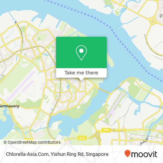 Chlorella-Asia.Com, Yishun Ring Rd map