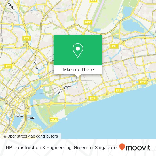 HP Construction & Engineering, Green Ln map