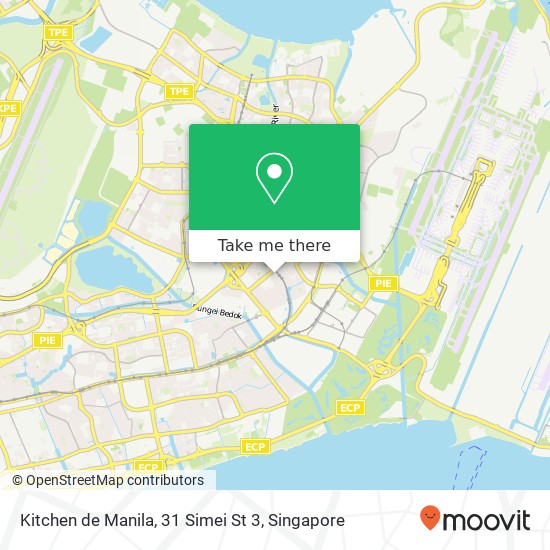 Kitchen de Manila, 31 Simei St 3地图