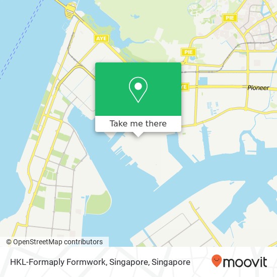 HKL-Formaply Formwork, Singapore地图