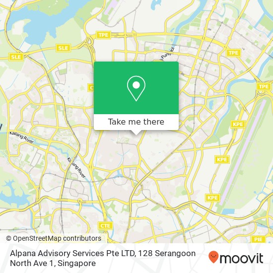 Alpana Advisory Services Pte LTD, 128 Serangoon North Ave 1地图