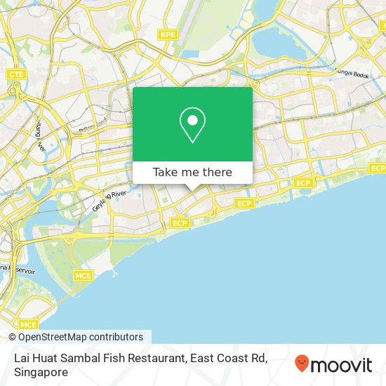 Lai Huat Sambal Fish Restaurant, East Coast Rd map