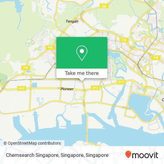 Chemsearch Singapore, Singapore map
