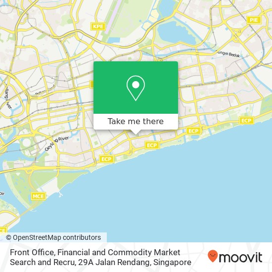 Front Office, Financial and Commodity Market Search and Recru, 29A Jalan Rendang map