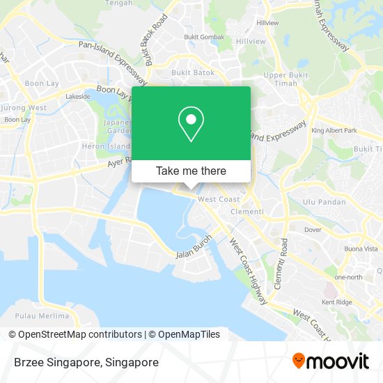 Brzee Singapore map