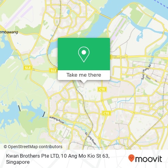 Kwan Brothers Pte LTD, 10 Ang Mo Kio St 63 map
