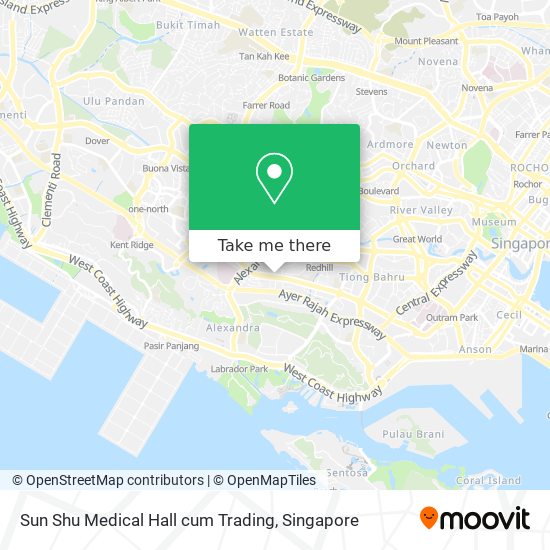 Sun Shu Medical Hall cum Trading map