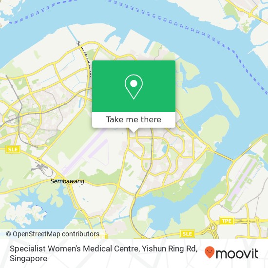 Specialist Women's Medical Centre, Yishun Ring Rd地图
