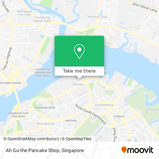 Ah Gu-the Pancake Shop map