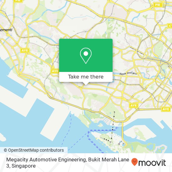 Megacity Automotive Engineering, Bukit Merah Lane 3地图