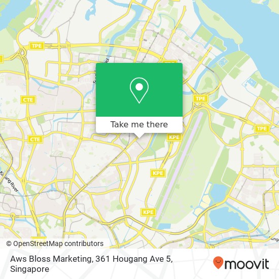 Aws Bloss Marketing, 361 Hougang Ave 5地图