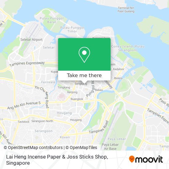 Lai Heng Incense Paper & Joss Sticks Shop map