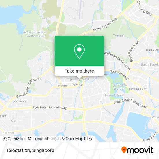 Telestation map