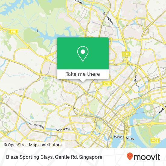 Blaze Sporting Clays, Gentle Rd地图