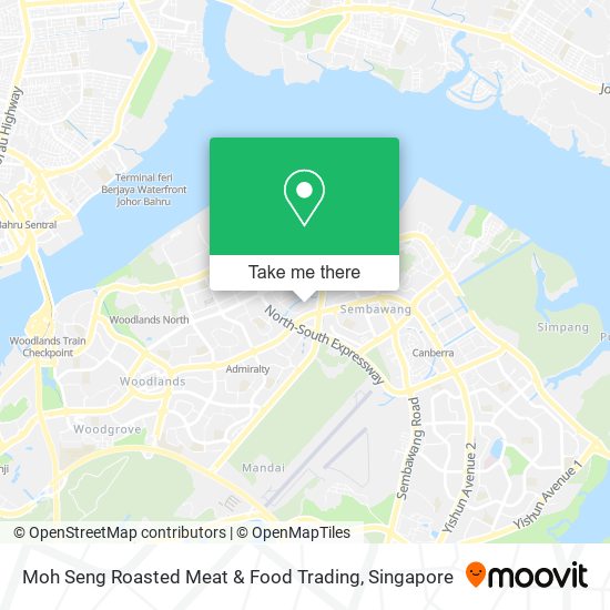 Moh Seng Roasted Meat & Food Trading map