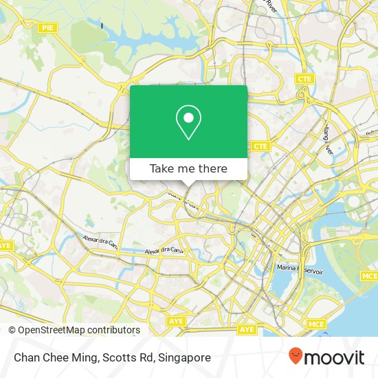 Chan Chee Ming, Scotts Rd map