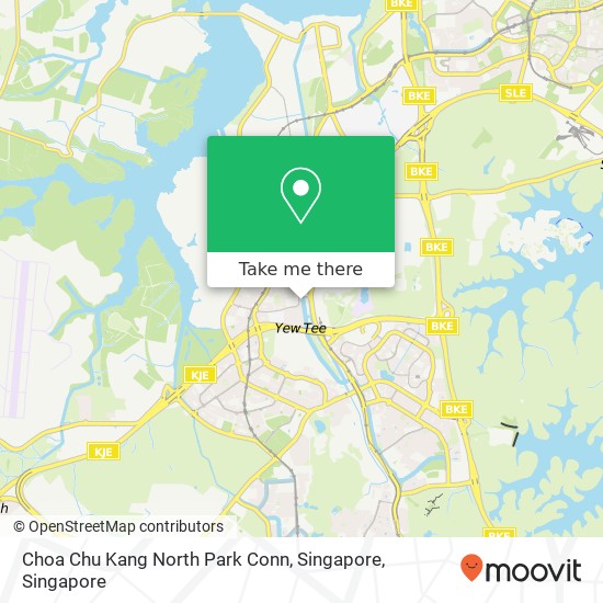 Choa Chu Kang North Park Conn, Singapore地图