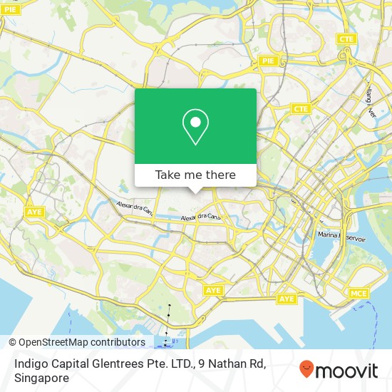 Indigo Capital Glentrees Pte. LTD., 9 Nathan Rd map