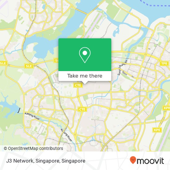 J3 Network, Singapore map
