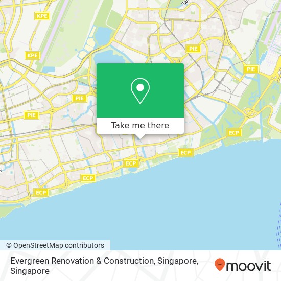 Evergreen Renovation & Construction, Singapore地图