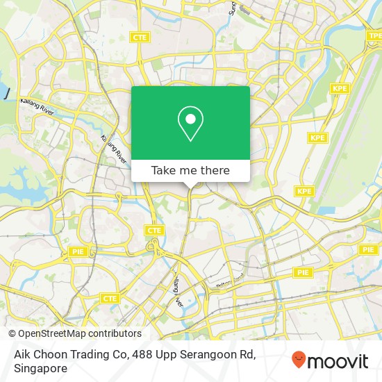 Aik Choon Trading Co, 488 Upp Serangoon Rd map