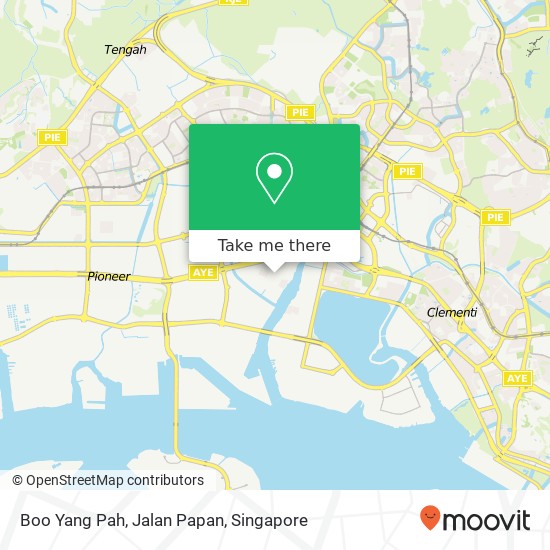 Boo Yang Pah, Jalan Papan map