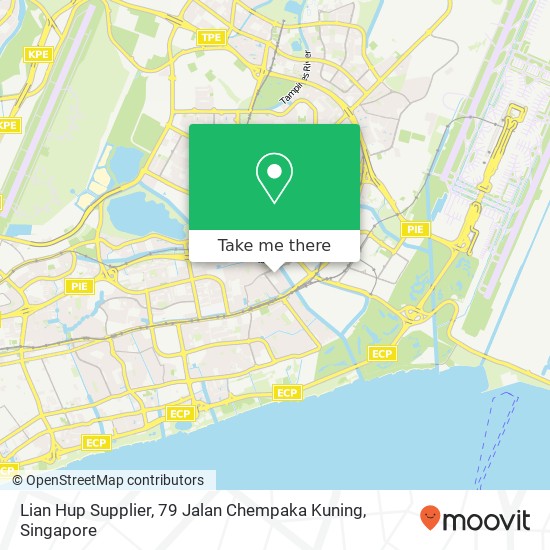 Lian Hup Supplier, 79 Jalan Chempaka Kuning地图