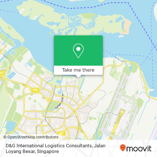 D&G International Logistics Consultants, Jalan Loyang Besar地图