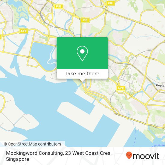 Mockingword Consulting, 23 West Coast Cres地图