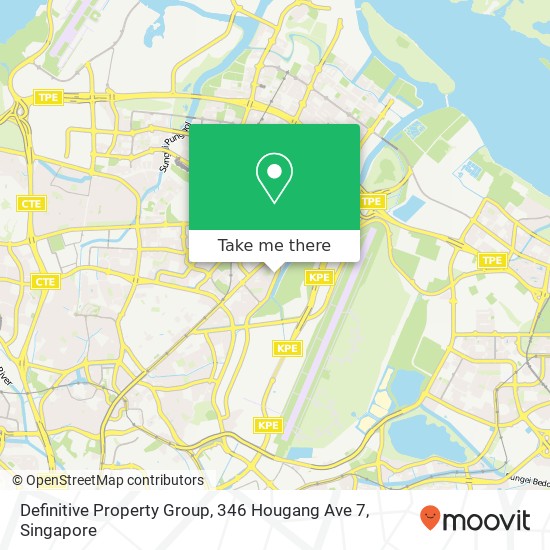 Definitive Property Group, 346 Hougang Ave 7地图