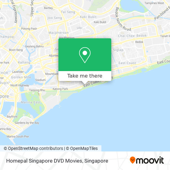 Homepal Singapore DVD Movies map