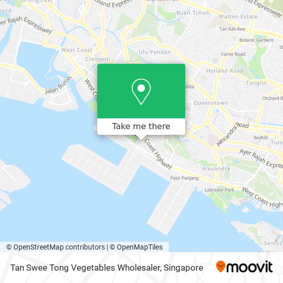 Tan Swee Tong Vegetables Wholesaler地图