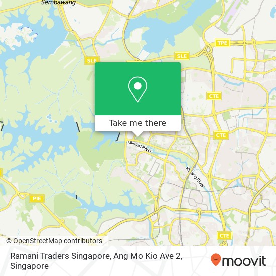 Ramani Traders Singapore, Ang Mo Kio Ave 2地图